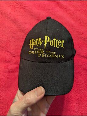 Harry Potter Order of Phoenix 2003 Book Release Promo Hat Scholastic Vintage Y2K